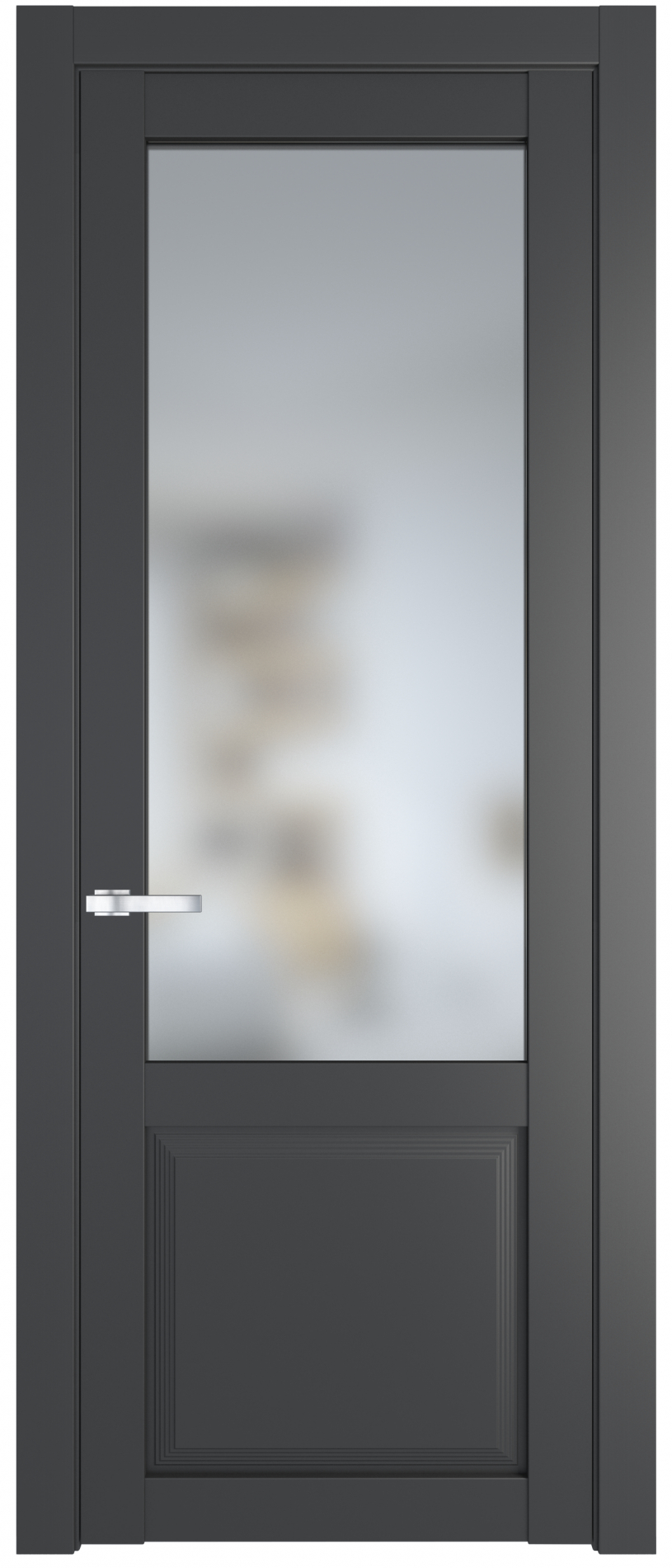 межкомнатные двери  Profil Doors 2.2.2 PD  графит